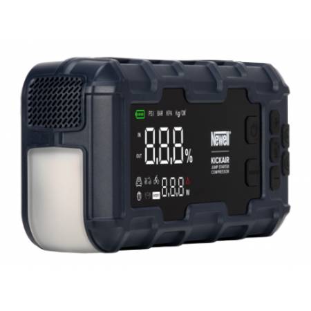 Newell KickAir - urządzenie rozruchowe 4w1 (rozrusznik, kompresor, powerbank, latarka LED), NL5086